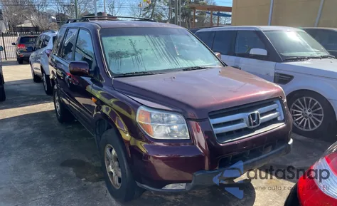 2007 Honda Pilot Exl из США, поврежденный, VIN 2HKYF18697H532313